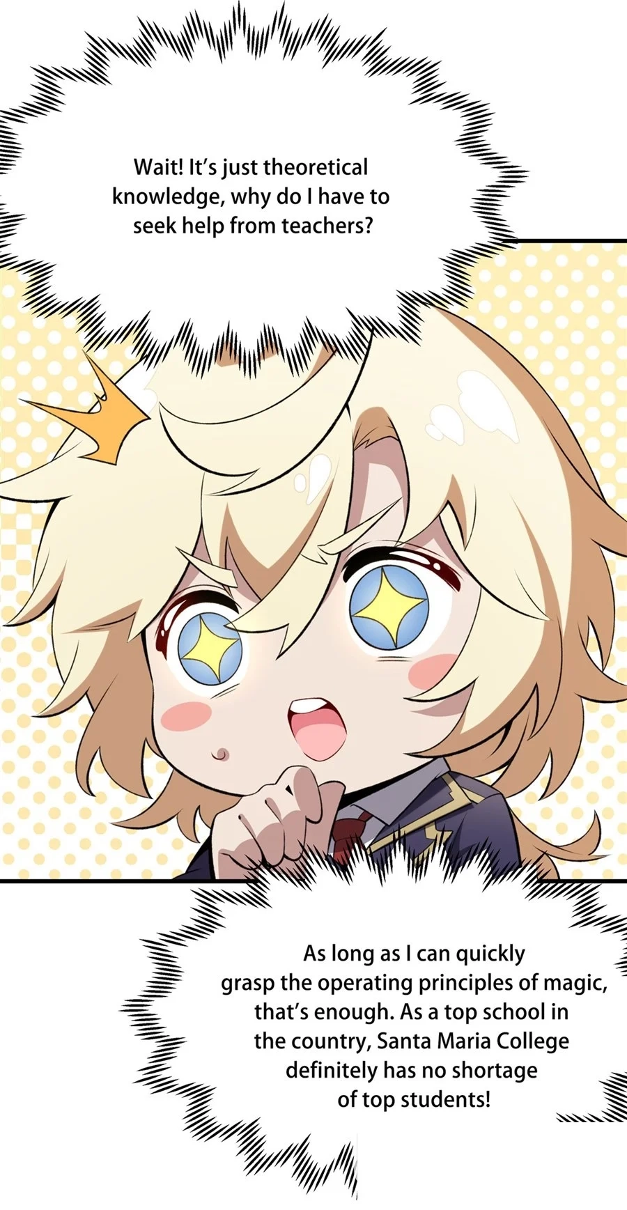 The Yellow-Haired Villain in the Female Main Character