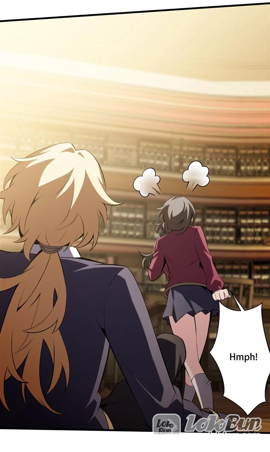 The Yellow-Haired Villain in the Female Main Character