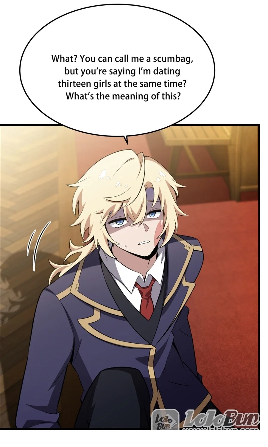 The Yellow-Haired Villain in the Female Main Character