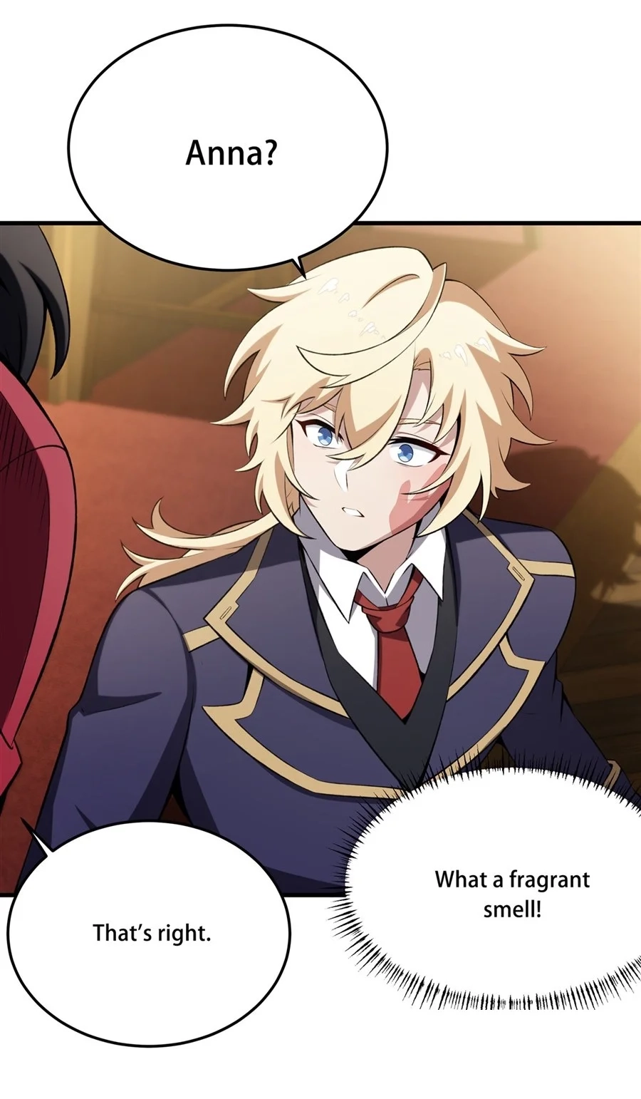 The Yellow-Haired Villain in the Female Main Character