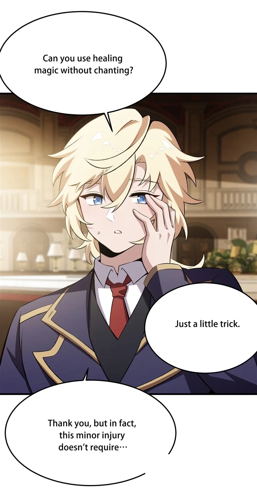 The Yellow-Haired Villain in the Female Main Character