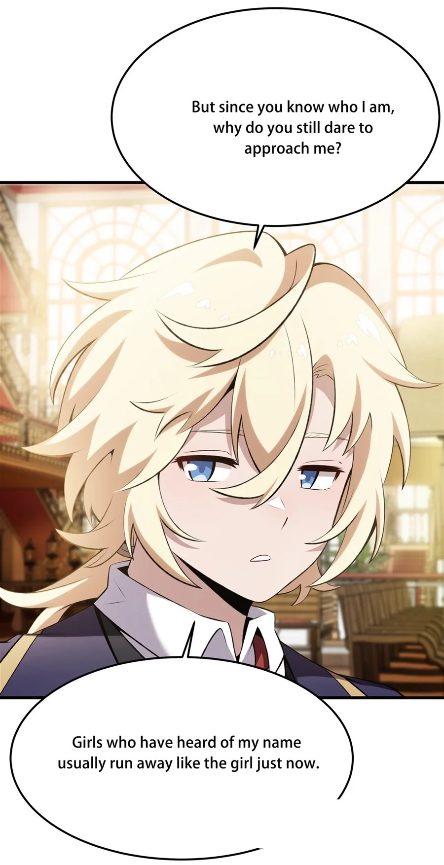 The Yellow-Haired Villain in the Female Main Character