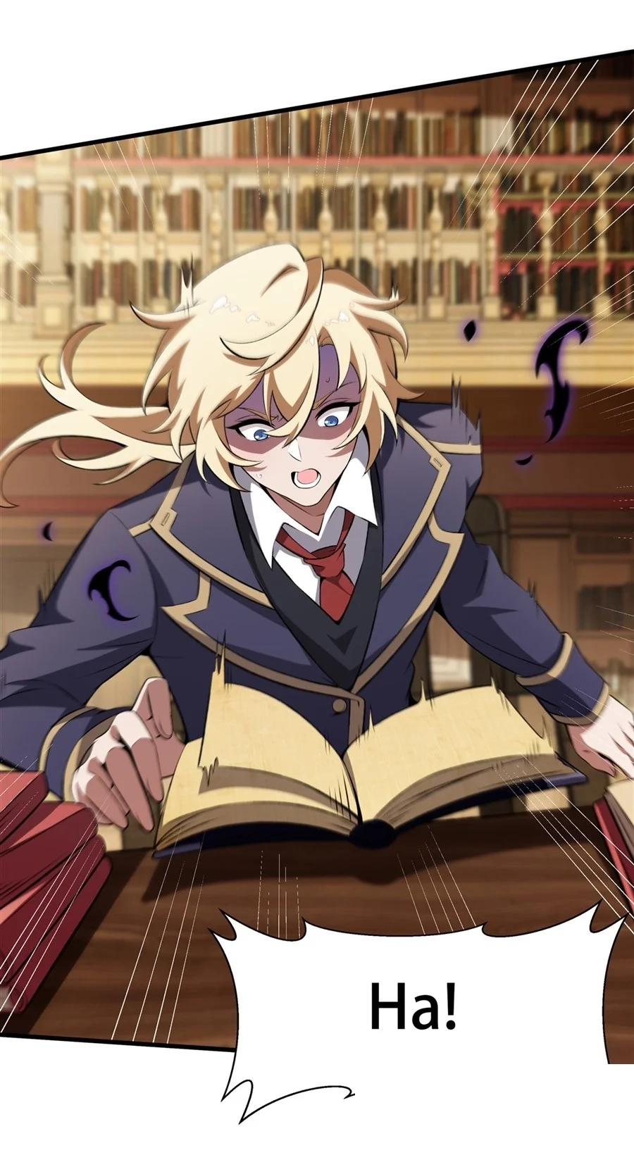 The Yellow-Haired Villain in the Female Main Character
