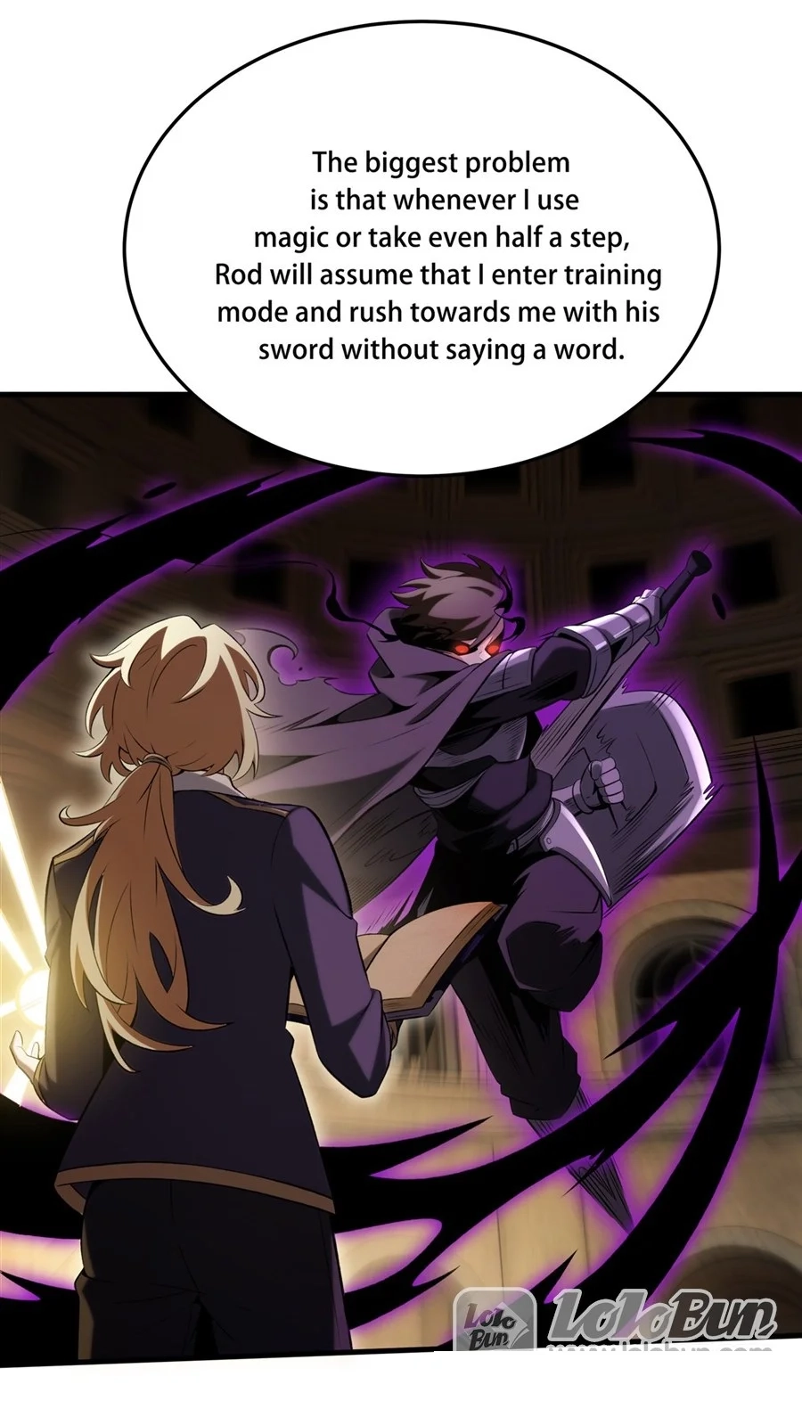 The Yellow-Haired Villain in the Female Main Character