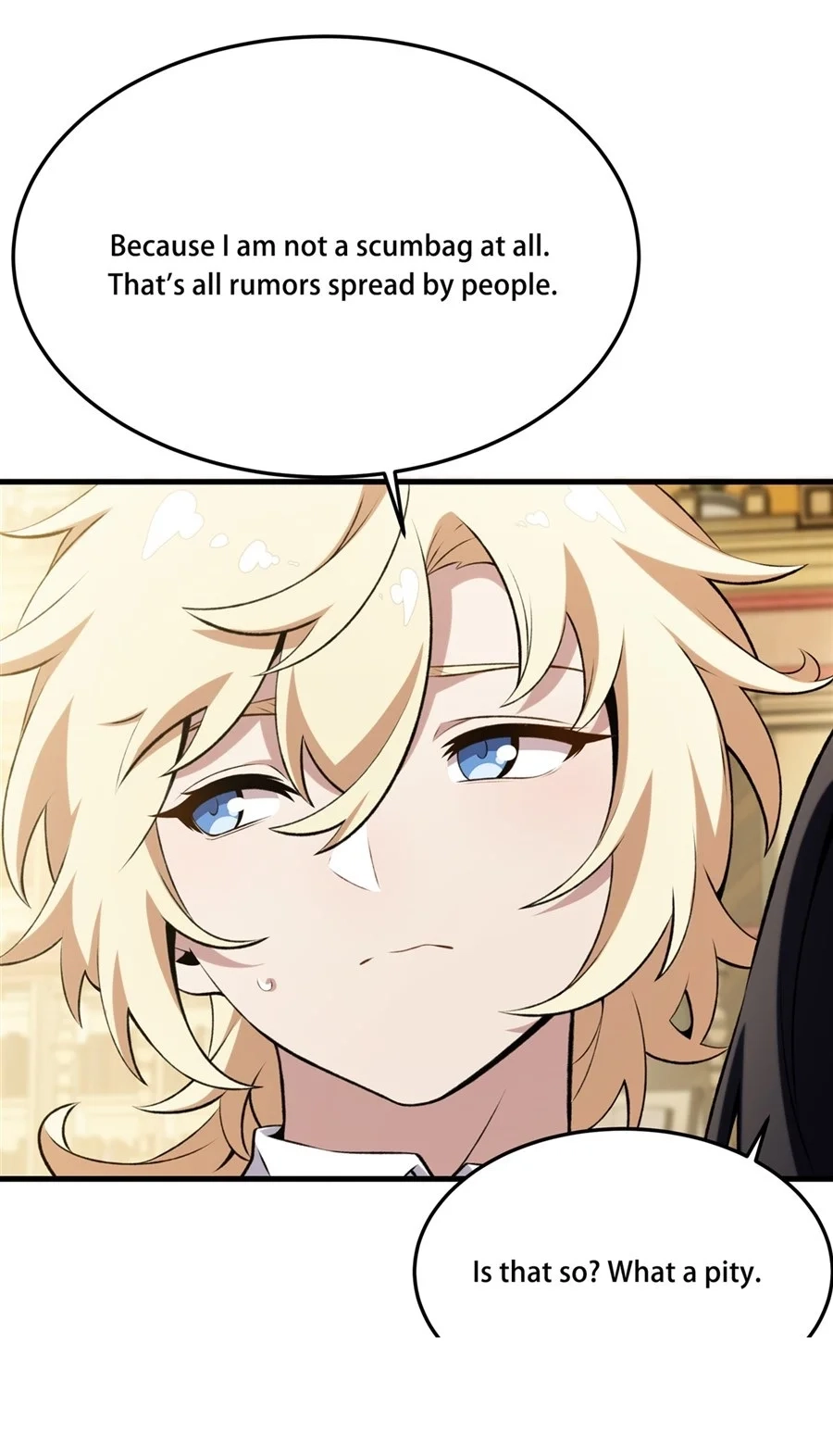 The Yellow-Haired Villain in the Female Main Character