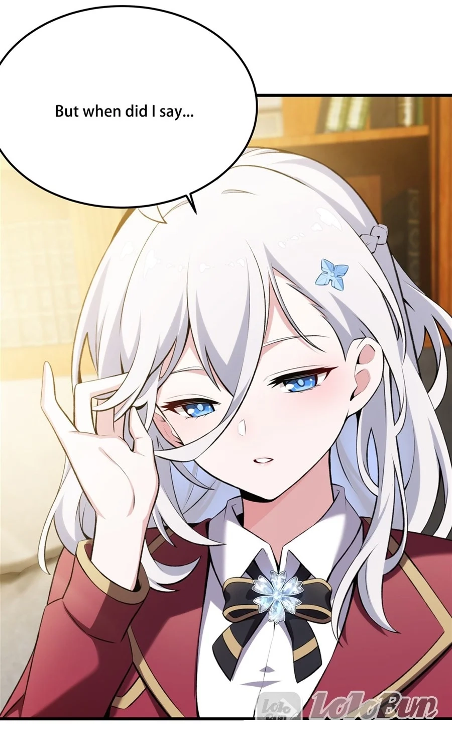 The Yellow-Haired Villain in the Female Main Character