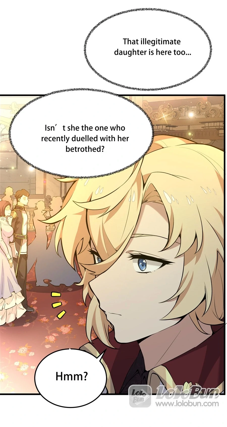 The Yellow-Haired Villain in the Female Main Character