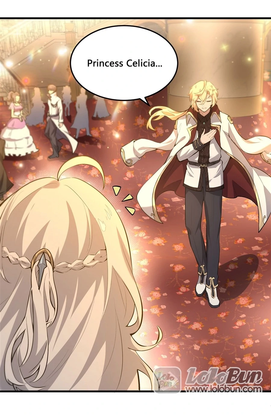 The Yellow-Haired Villain in the Female Main Character
