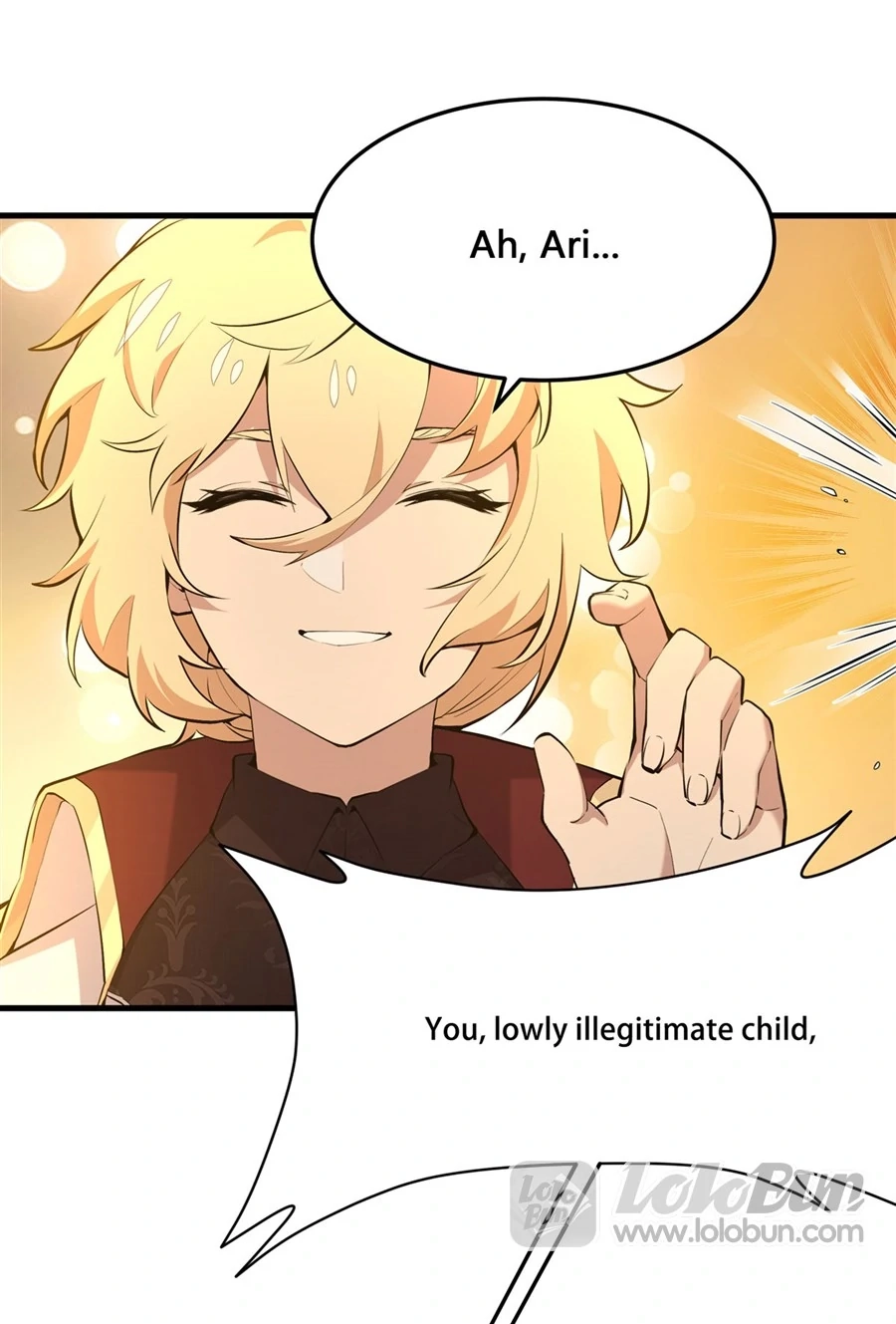 The Yellow-Haired Villain in the Female Main Character