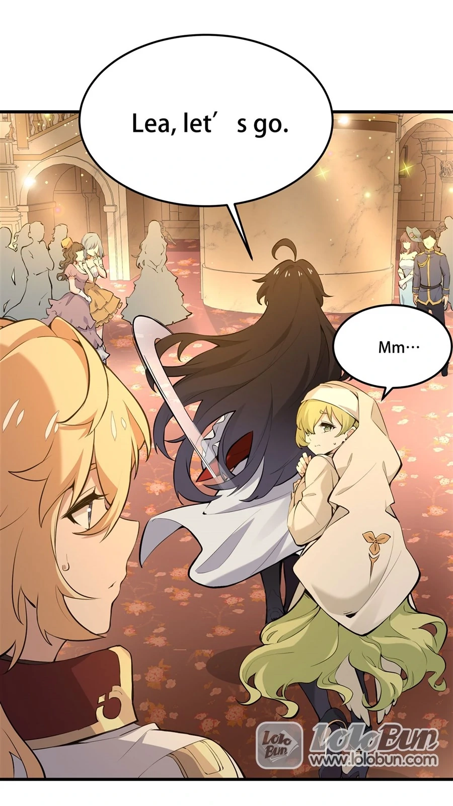The Yellow-Haired Villain in the Female Main Character