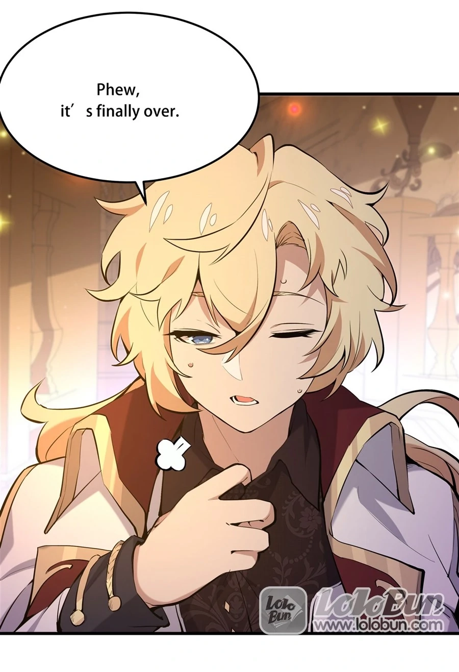 The Yellow-Haired Villain in the Female Main Character