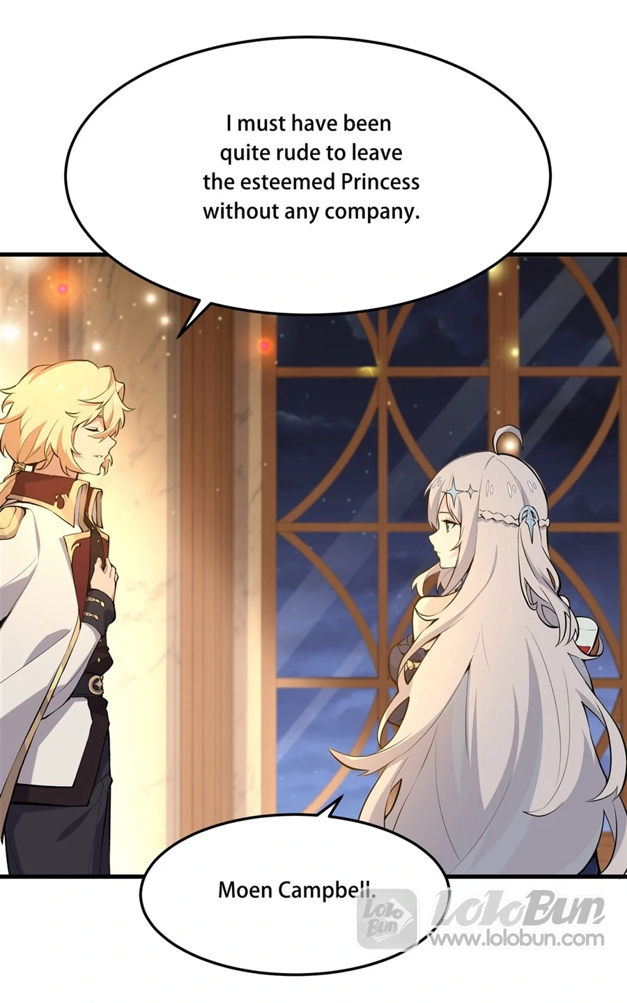 The Yellow-Haired Villain in the Female Main Character