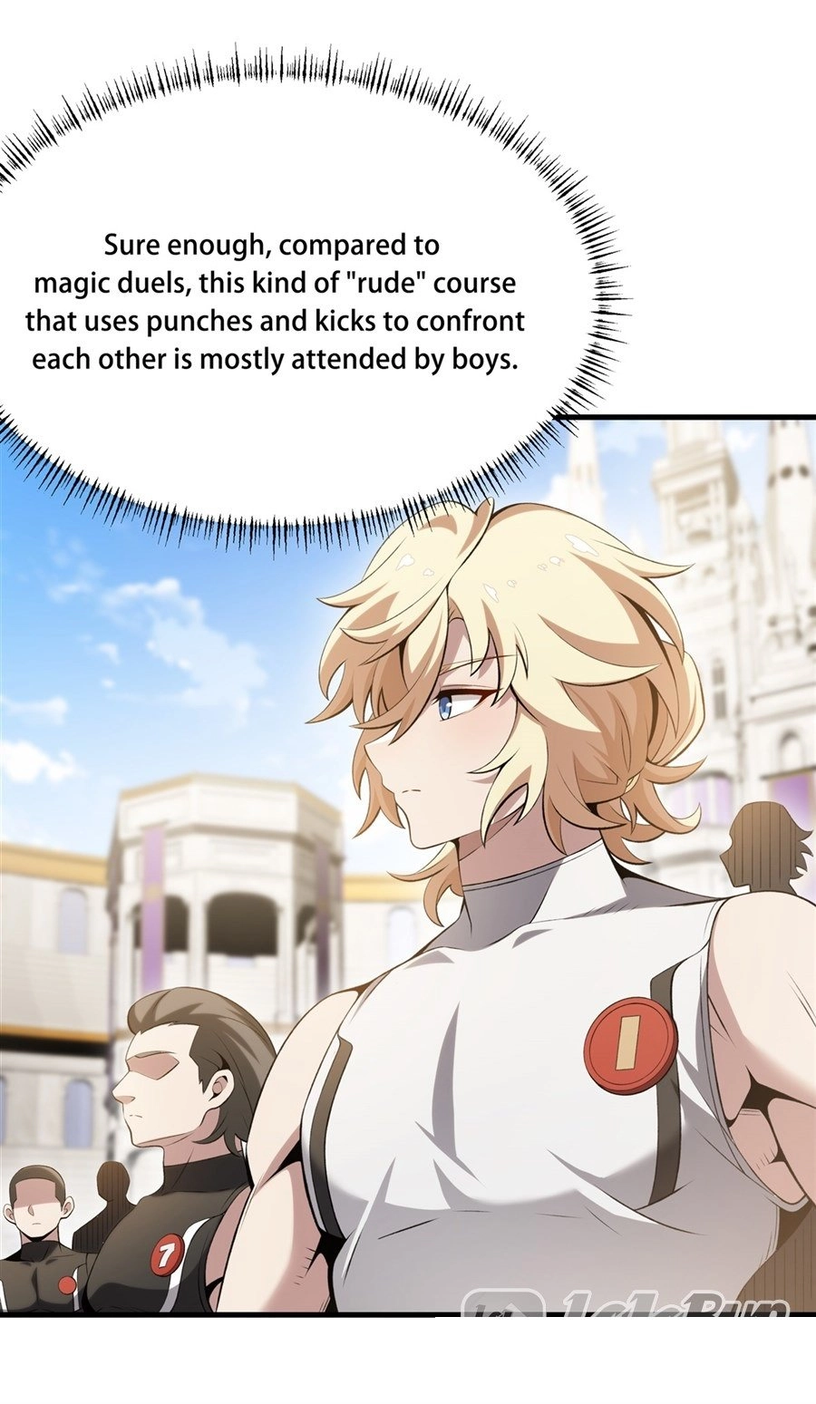 The Yellow-Haired Villain in the Female Main Character