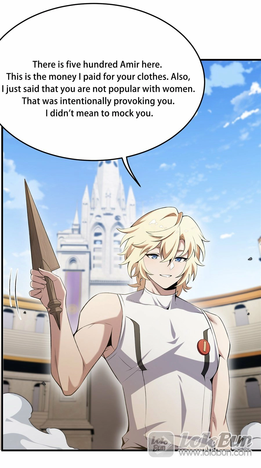 The Yellow-Haired Villain in the Female Main Character