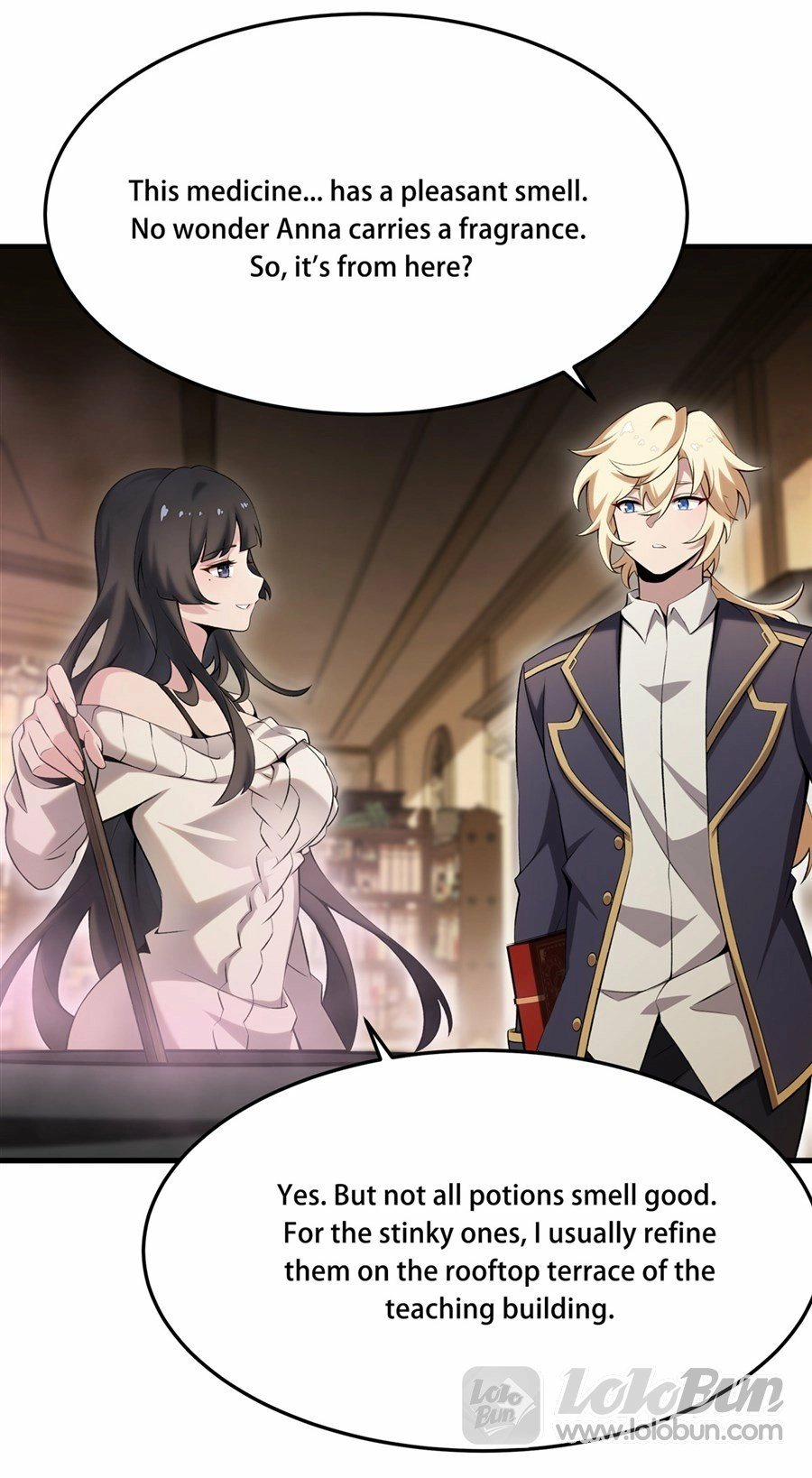 The Yellow-Haired Villain in the Female Main Character