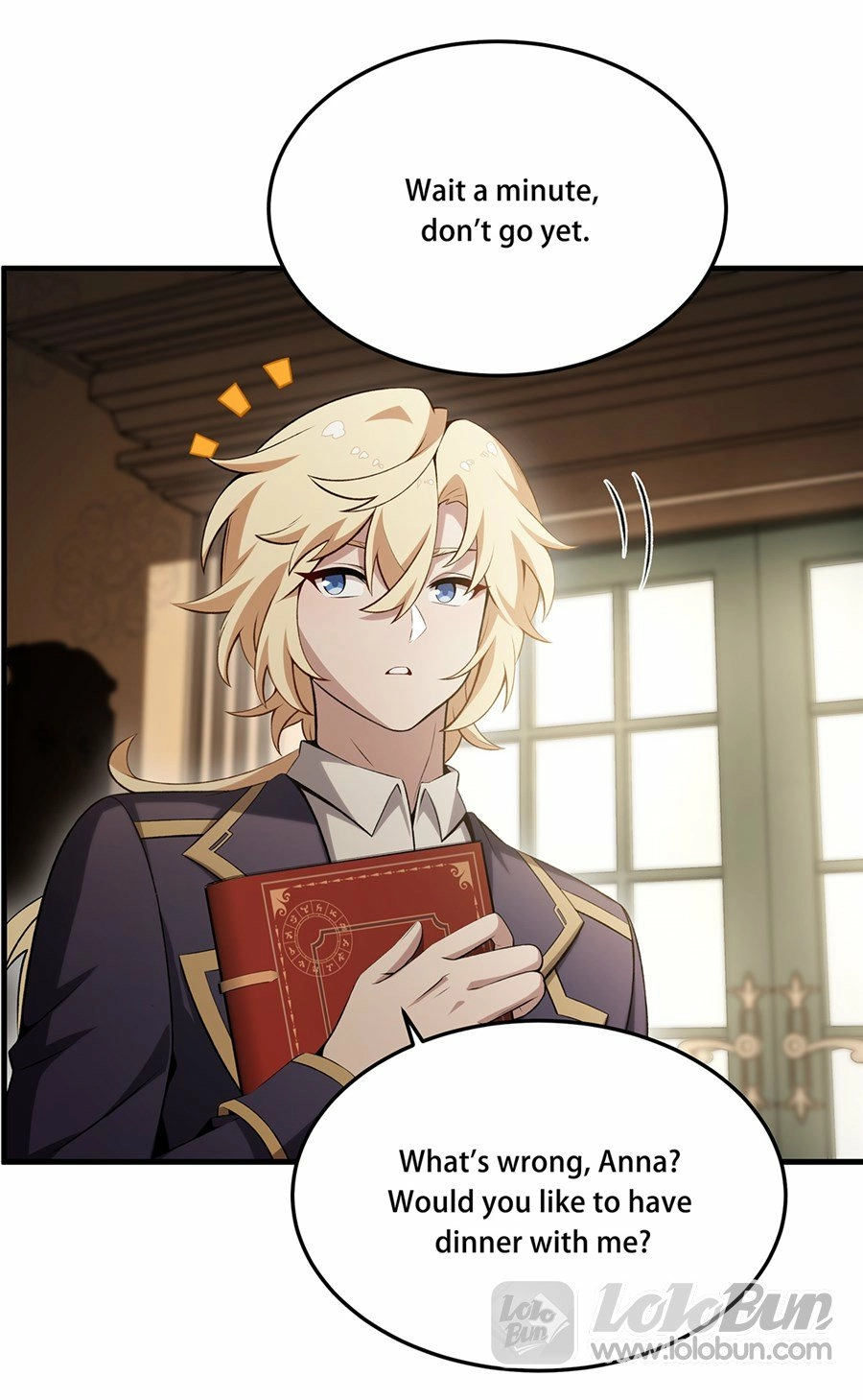 The Yellow-Haired Villain in the Female Main Character