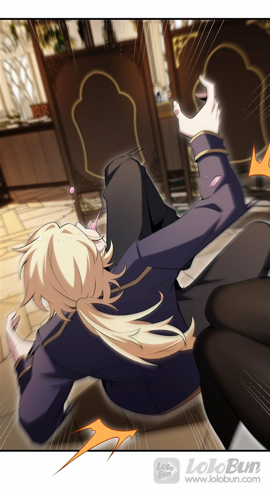The Yellow-Haired Villain in the Female Main Character