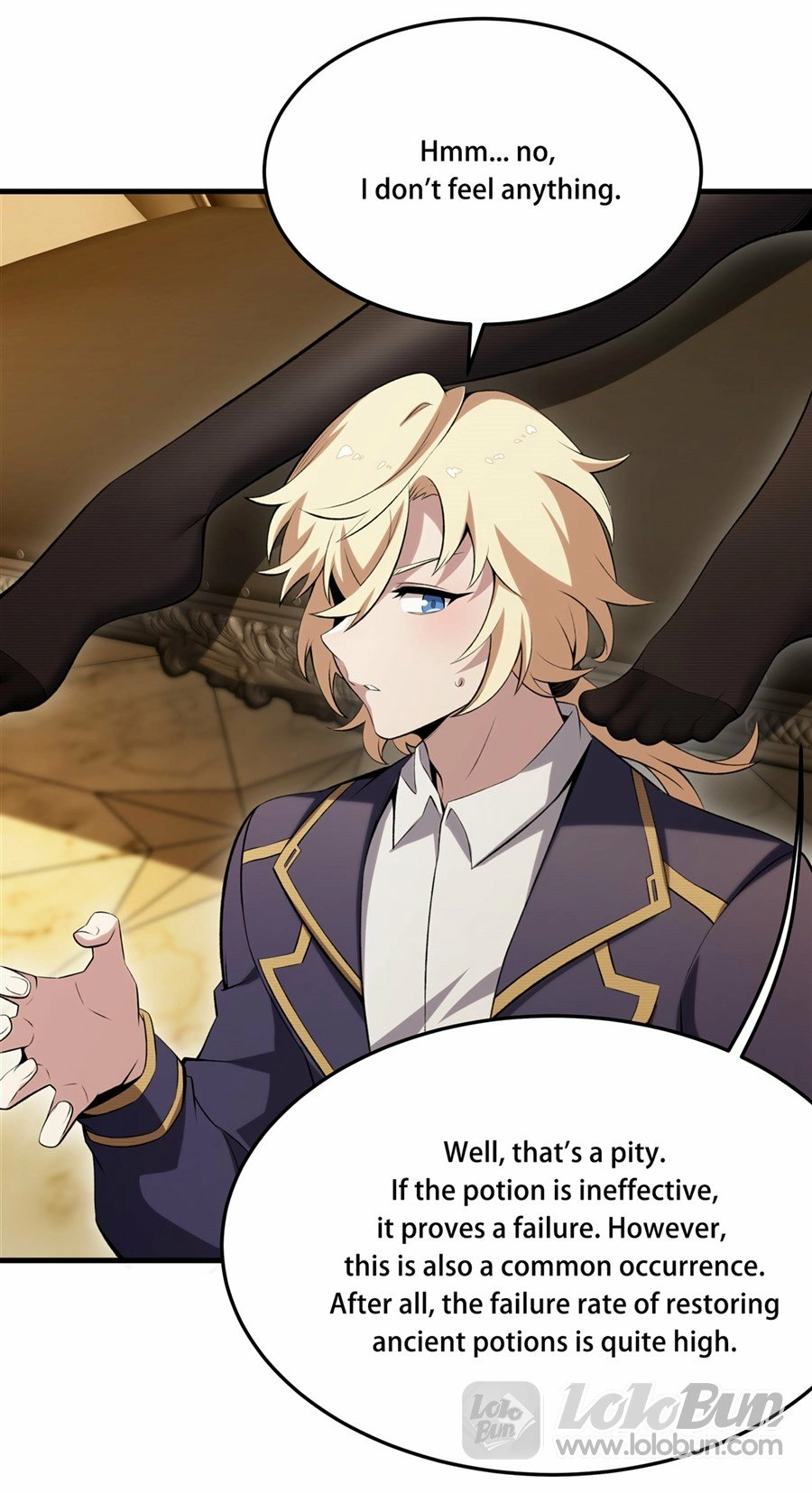 The Yellow-Haired Villain in the Female Main Character