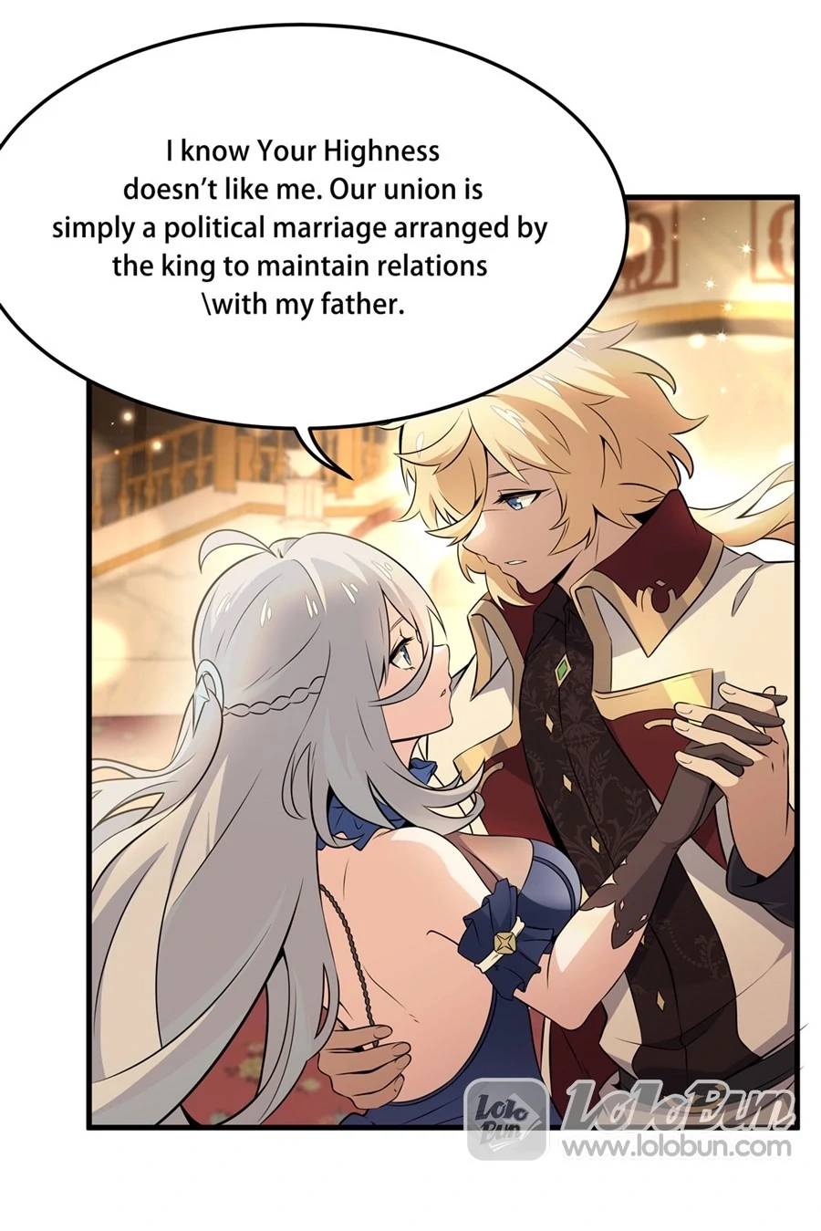 The Yellow-Haired Villain in the Female Main Character