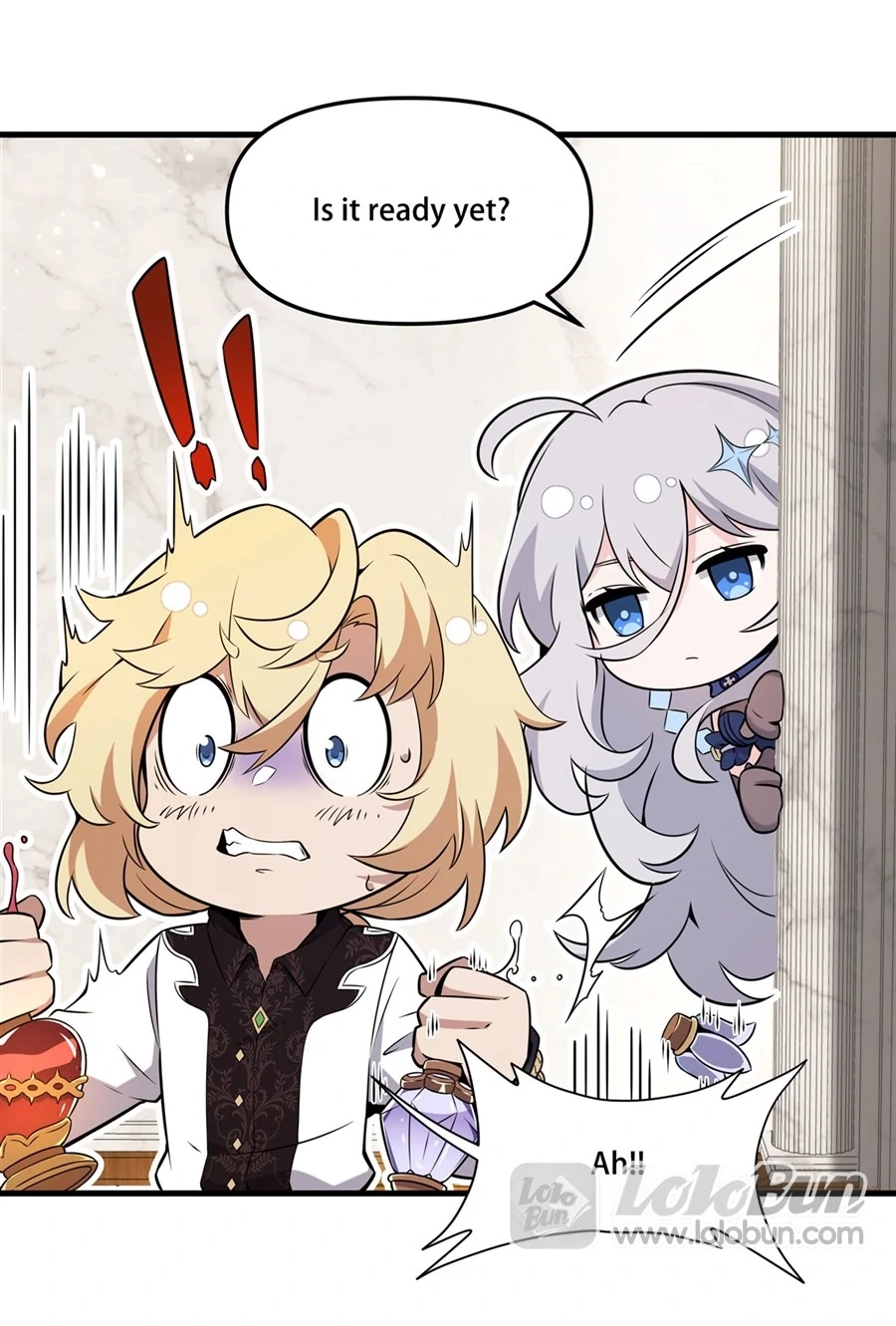 The Yellow-Haired Villain in the Female Main Character