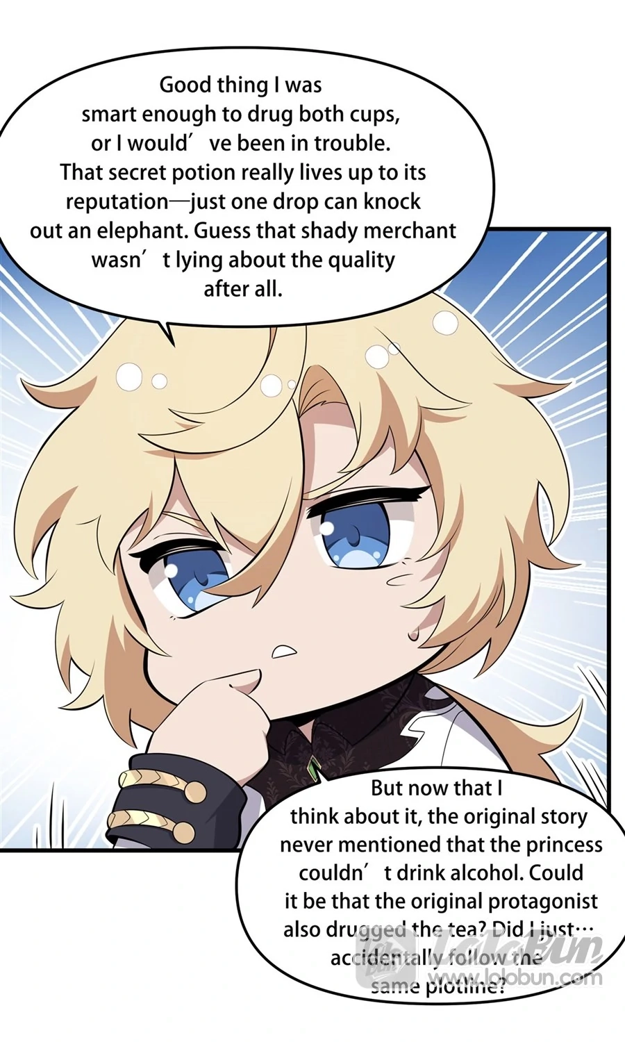 The Yellow-Haired Villain in the Female Main Character