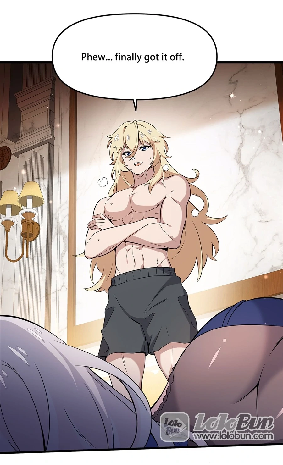The Yellow-Haired Villain in the Female Main Character