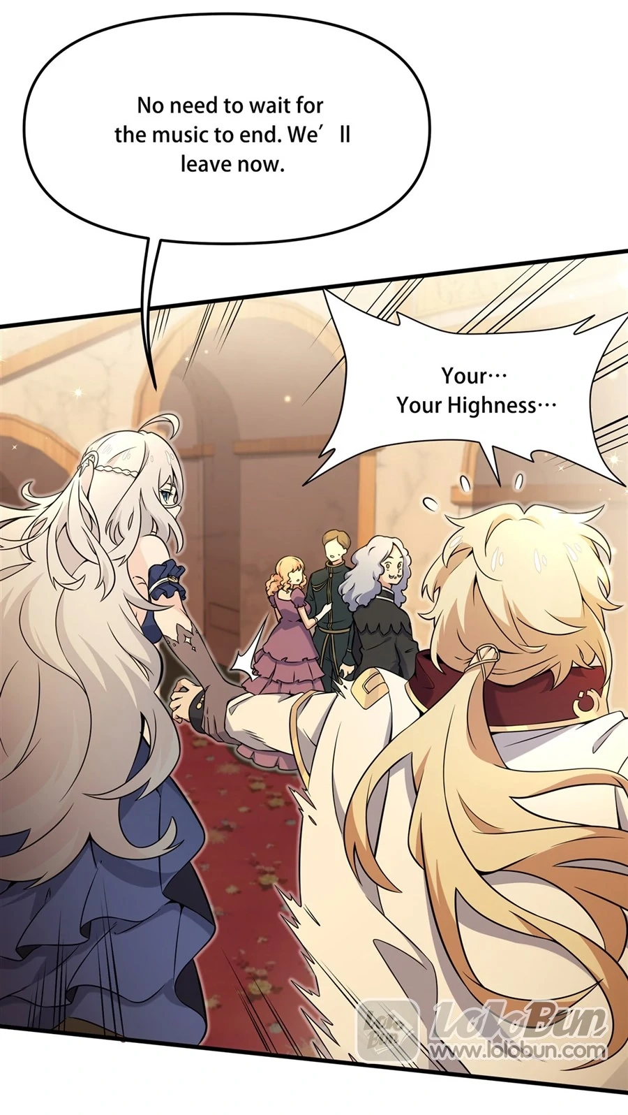 The Yellow-Haired Villain in the Female Main Character