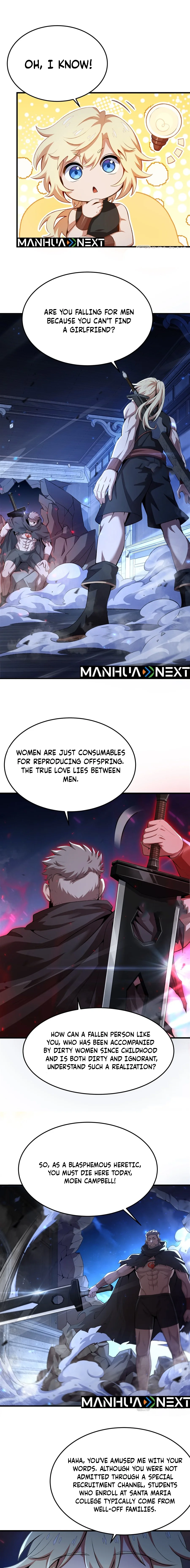 The Yellow-Haired Villain in the Female Main Character