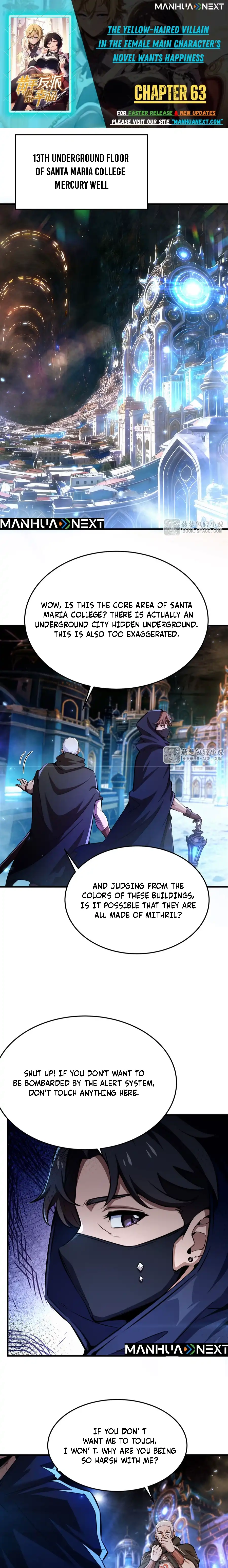 The Yellow-Haired Villain in the Female Main Character