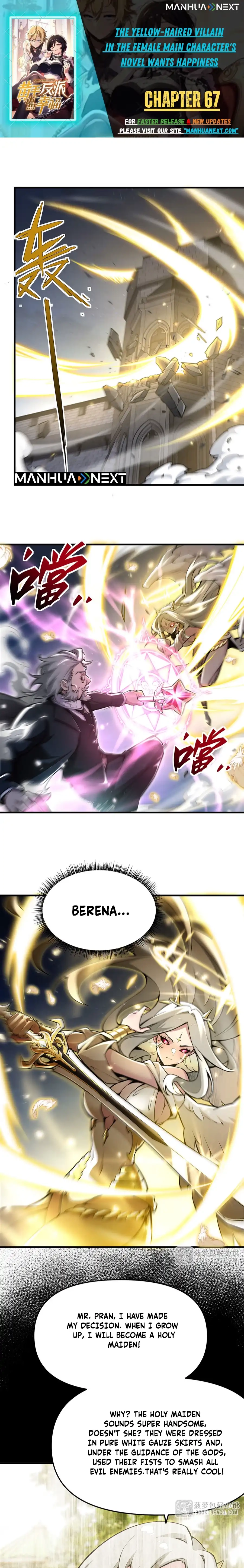 The Yellow-Haired Villain in the Female Main Character