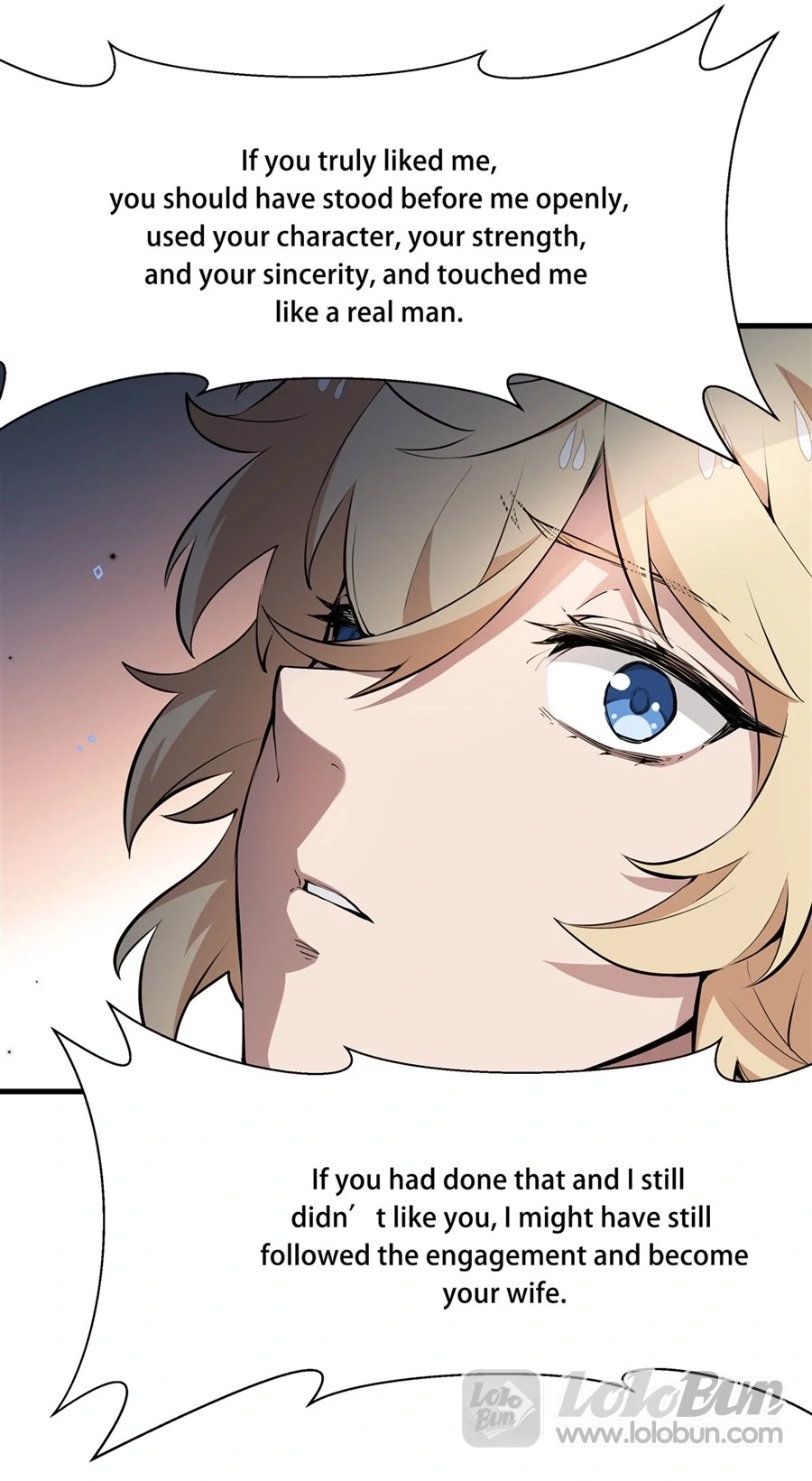The Yellow-Haired Villain in the Female Main Character