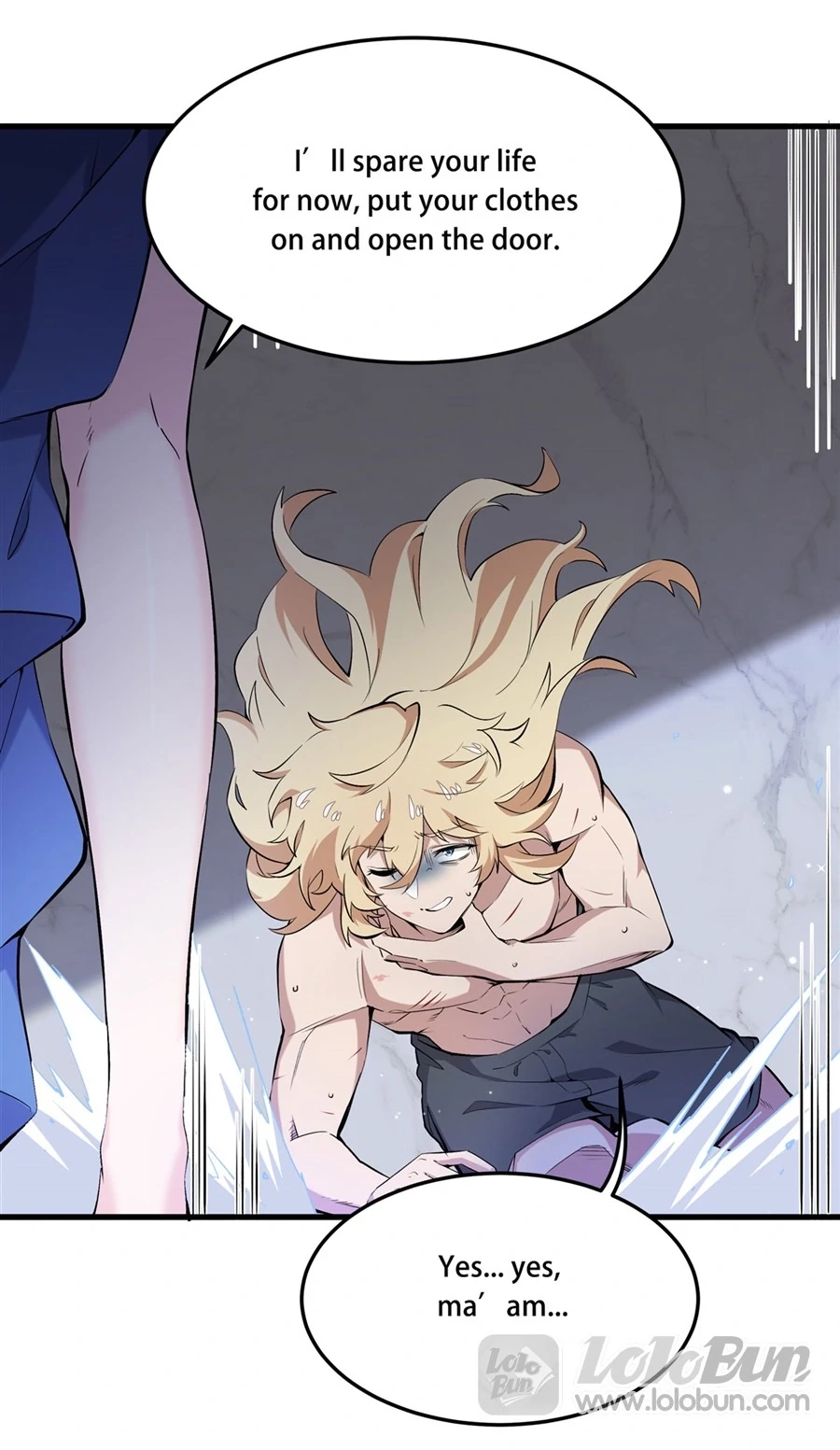The Yellow-Haired Villain in the Female Main Character