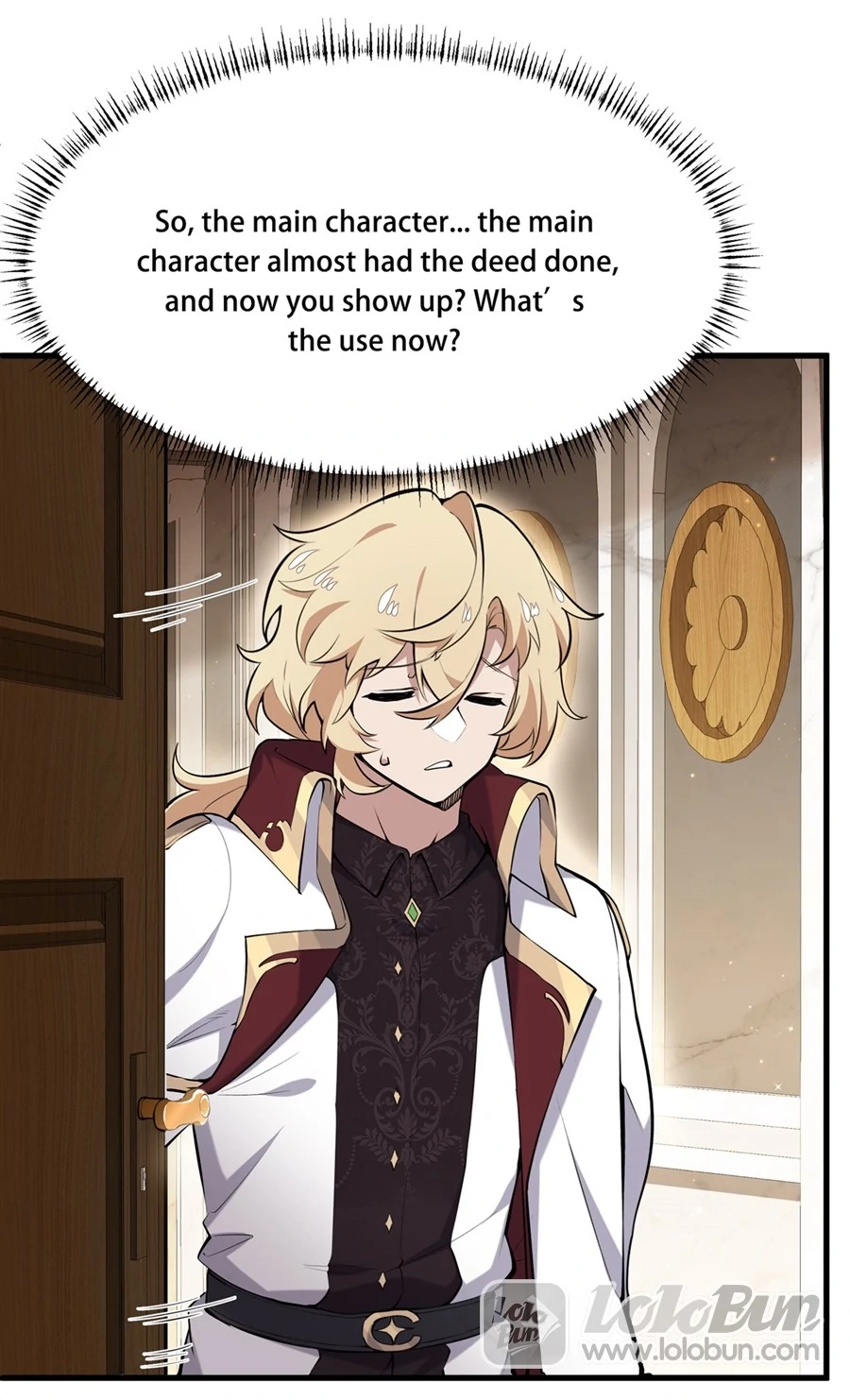 The Yellow-Haired Villain in the Female Main Character