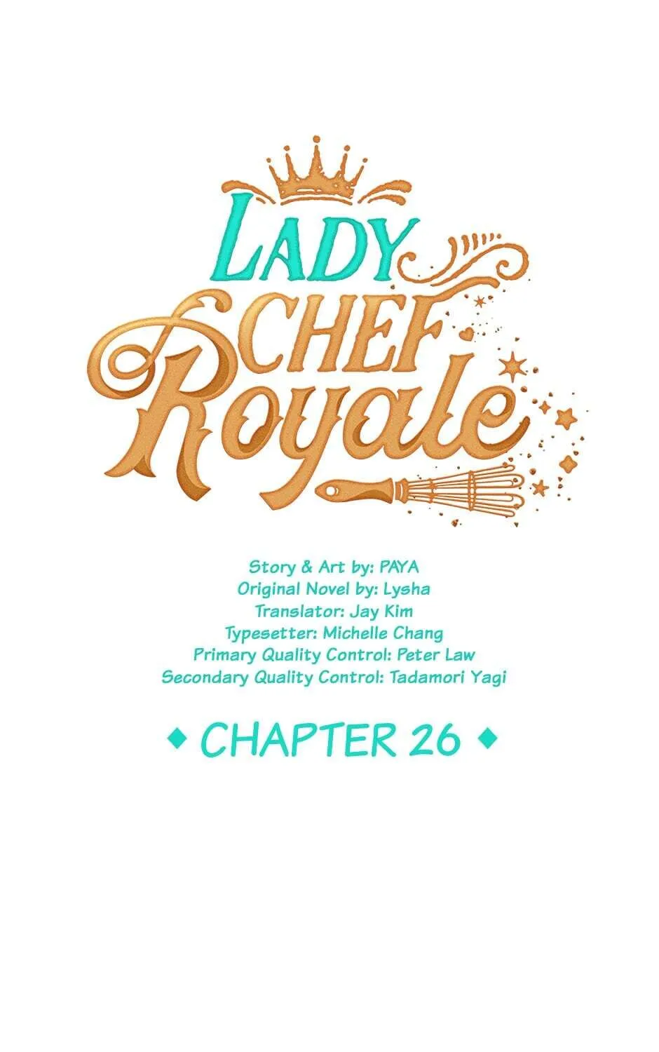 The Young Lady Is A Royal Chef Chapter 26 page 1 - 