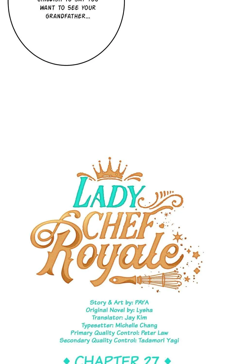The Young Lady Is A Royal Chef Chapter 27 page 7 - 
