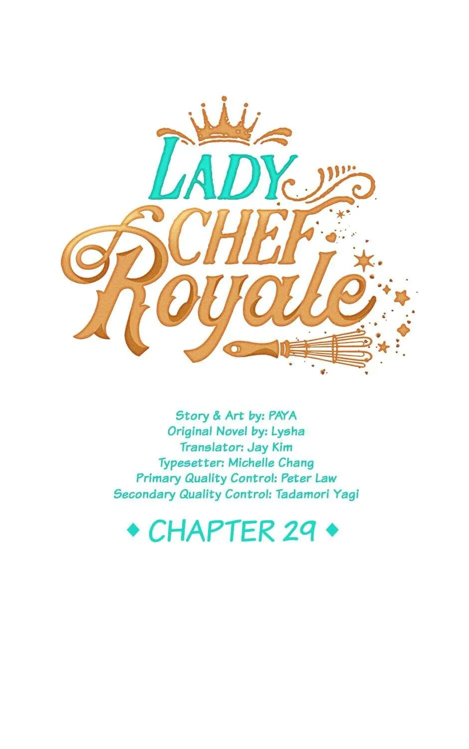 The Young Lady Is A Royal Chef Chapter 29 page 1 - 