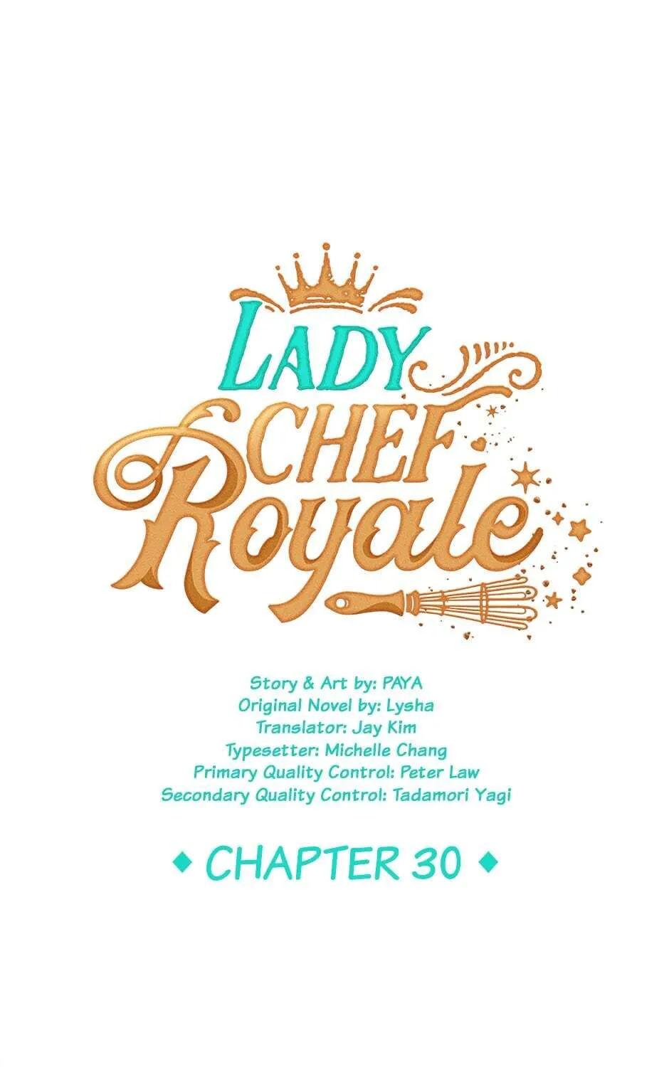 The Young Lady Is A Royal Chef Chapter 30 page 1 - 