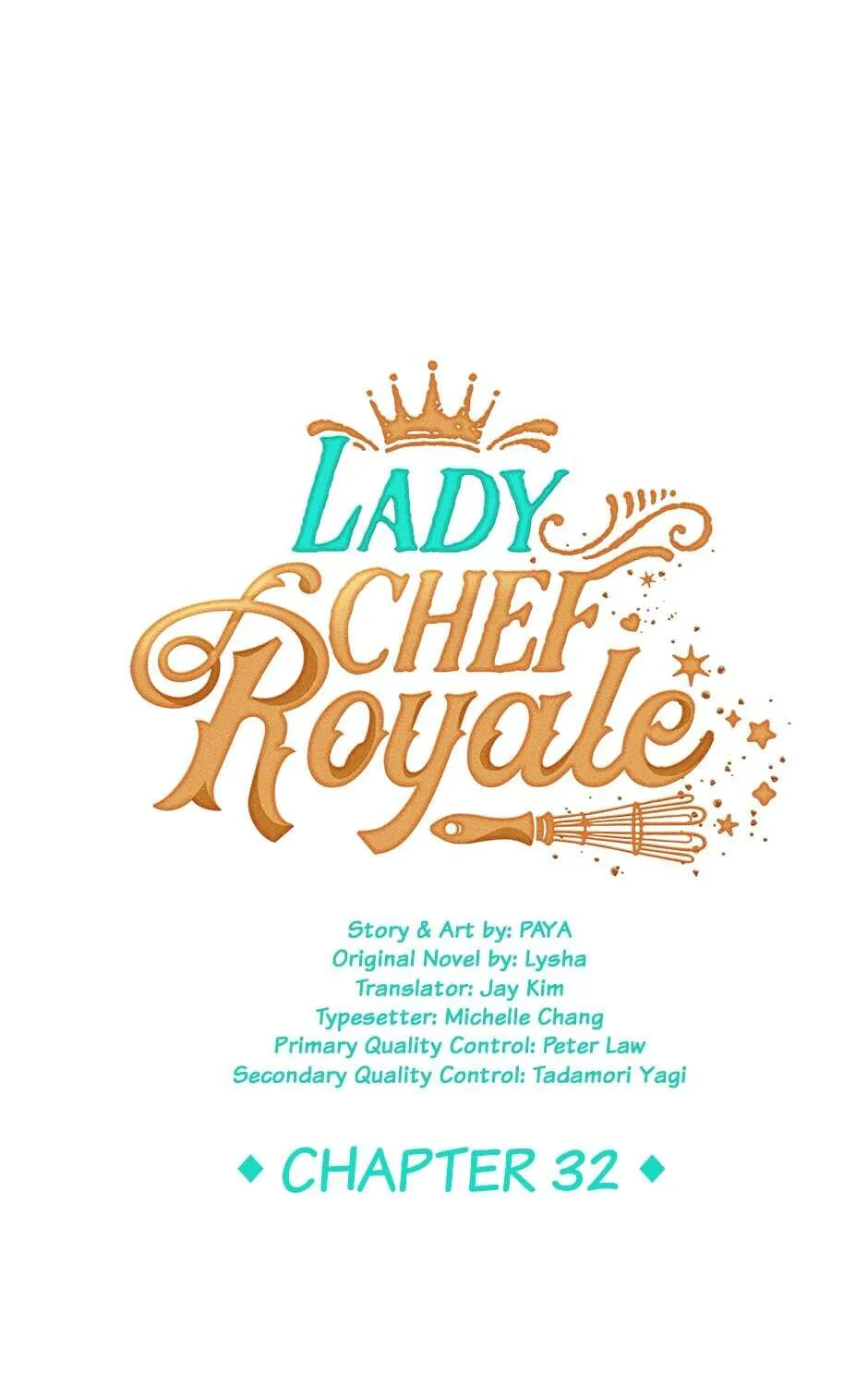 The Young Lady Is A Royal Chef Chapter 32 page 1 - 