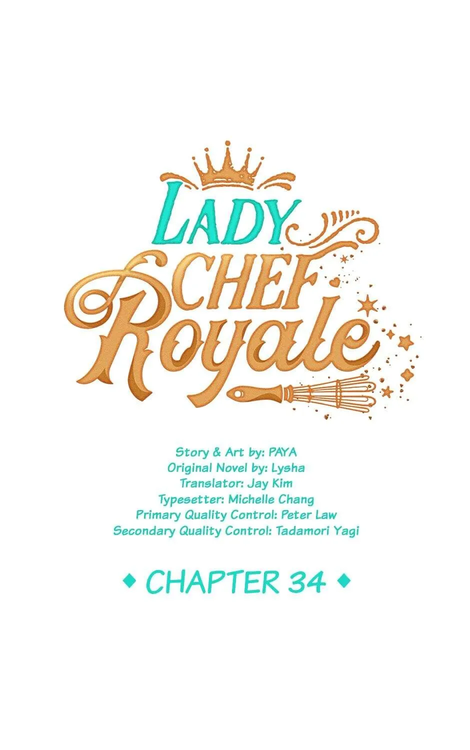 The Young Lady Is A Royal Chef Chapter 34 page 1 - 