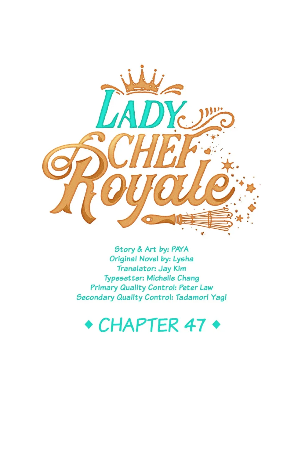 The Young Lady Is A Royal Chef Chapter 47 page 1 - 