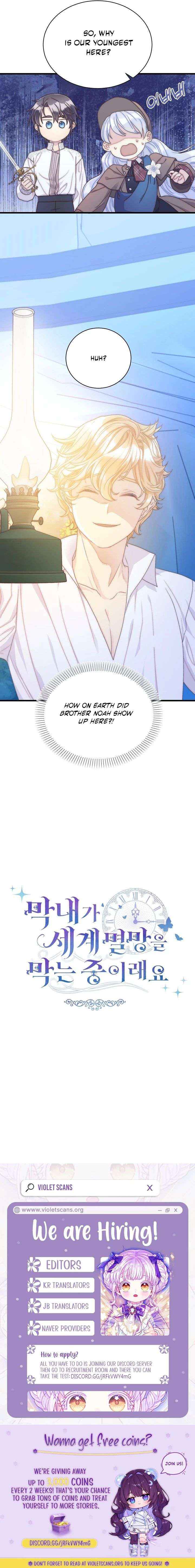 The Youngest Child of the Family Is Preventing the World From Ending Chapter 59 page 19 - 