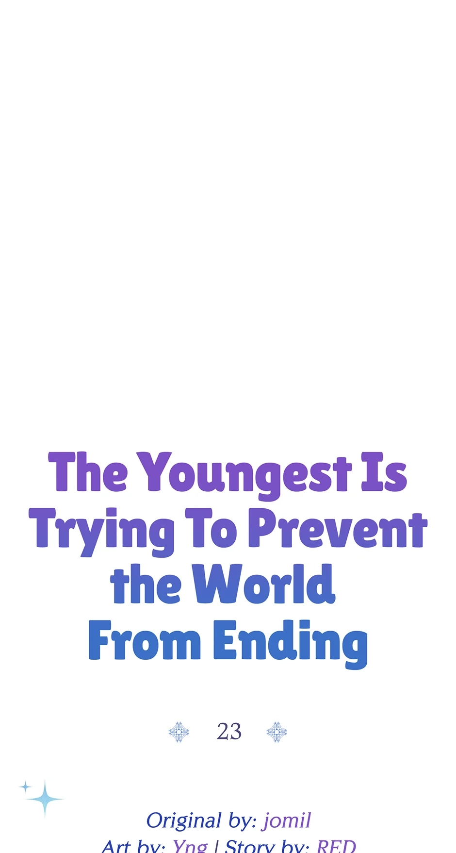 The Youngest Is Trying To Prevent the World From Ending Chapter 23 page 14 - 