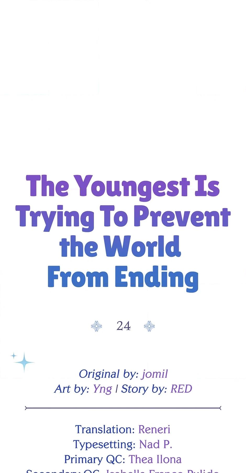 The Youngest Is Trying To Prevent the World From Ending Chapter 24 page 8 - 