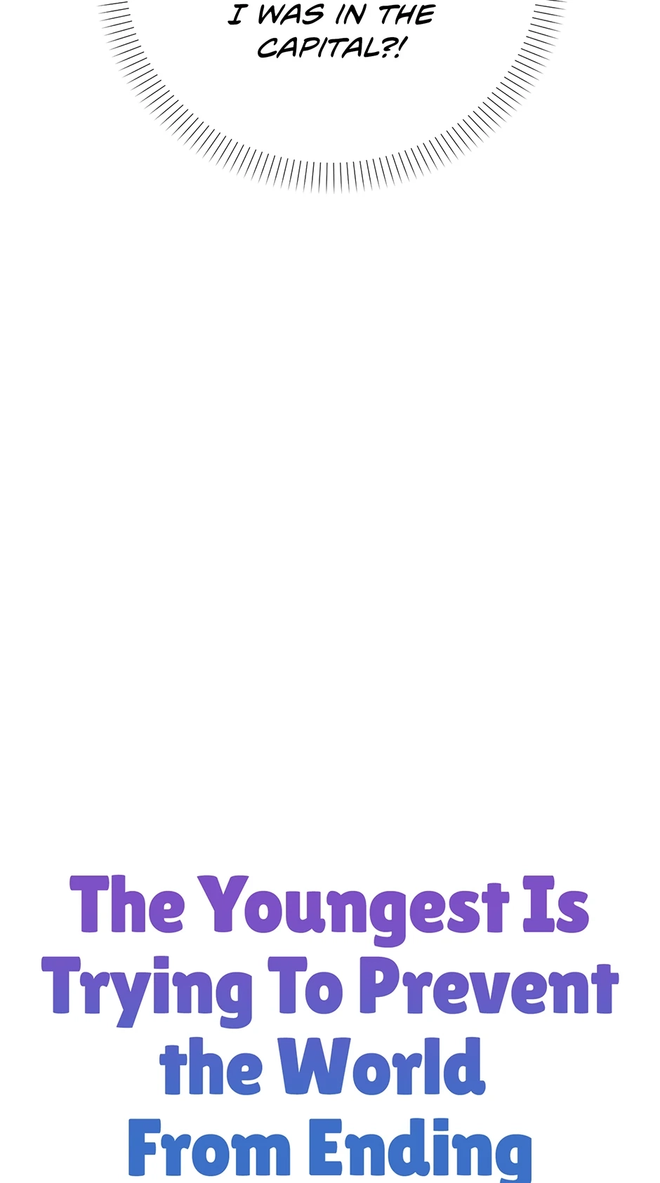The Youngest Is Trying To Prevent the World From Ending Chapter 35 page 3 - 