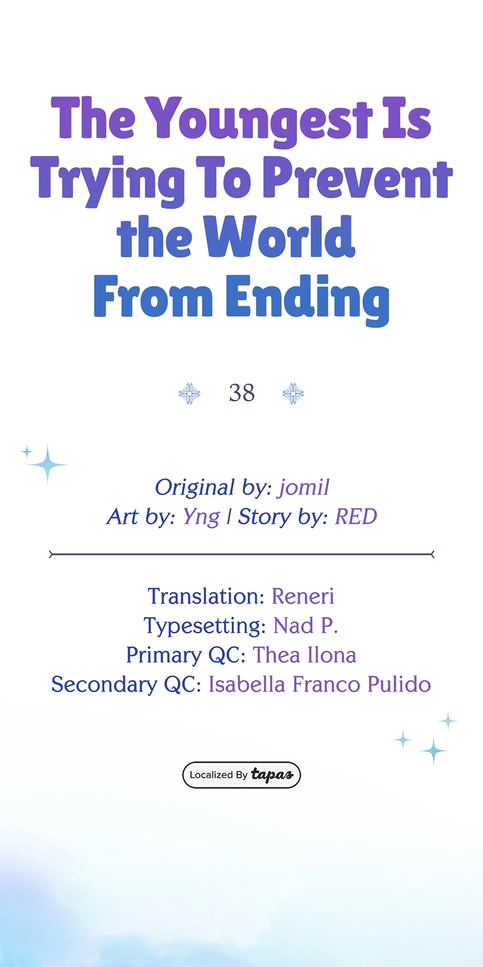 The Youngest Is Trying To Prevent the World From Ending Chapter 38 page 18 - 