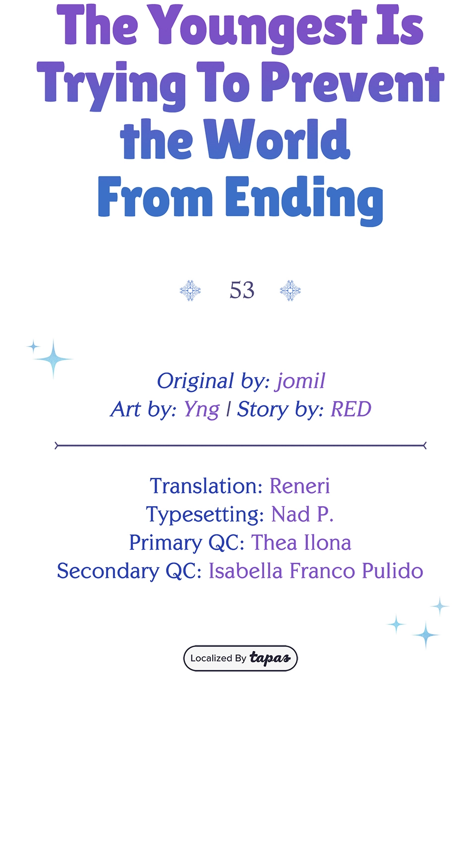 The Youngest Is Trying To Prevent the World From Ending Chapter 53 page 41 - 