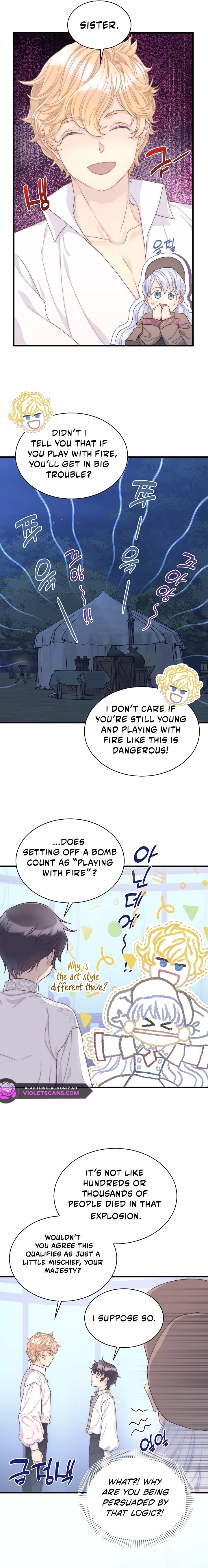 The Youngest Is Trying To Prevent the World From Ending Chapter 62 page 9 - 