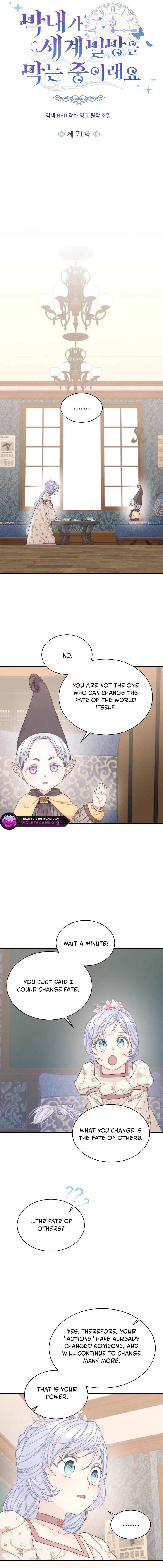 The Youngest Is Trying To Prevent the World From Ending Chapter 71 page 4 - 