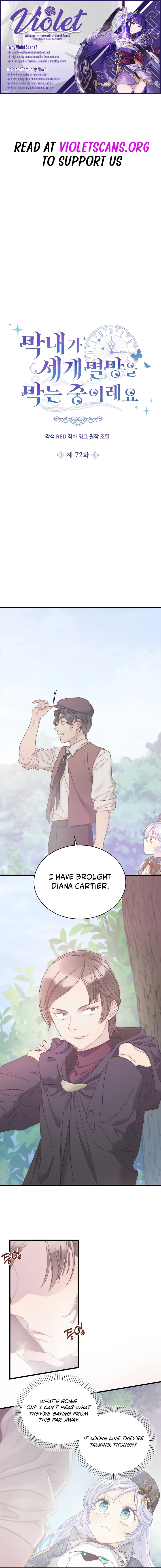 The Youngest Is Trying To Prevent the World From Ending Chapter 72 page 1 - 