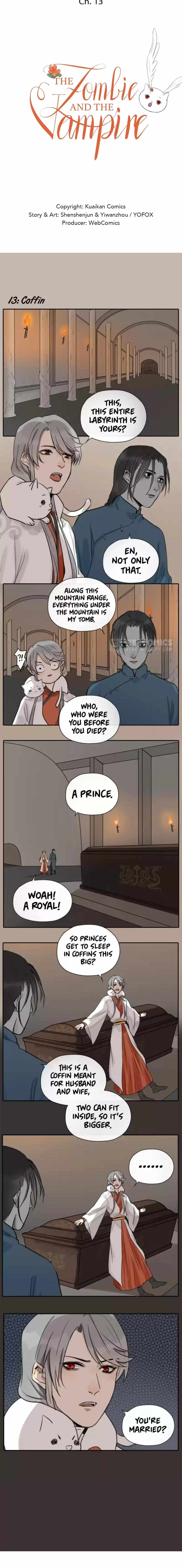 The Zombie And The Vampire Chapter 13 page 2 - 